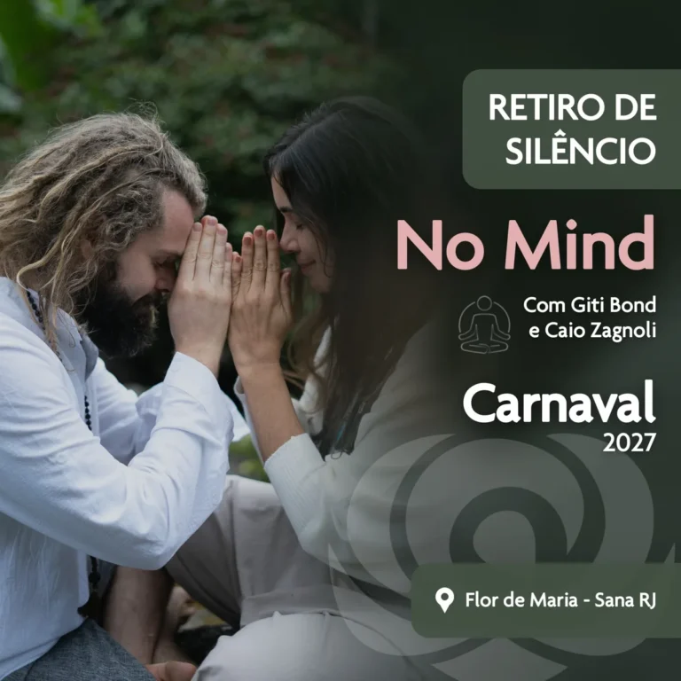 Retiro de Silêncio No Mind na Flor de Maria, RJ