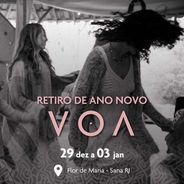 VOA Retiro de Ano Novo 2027 na Flor de Maria, RJ